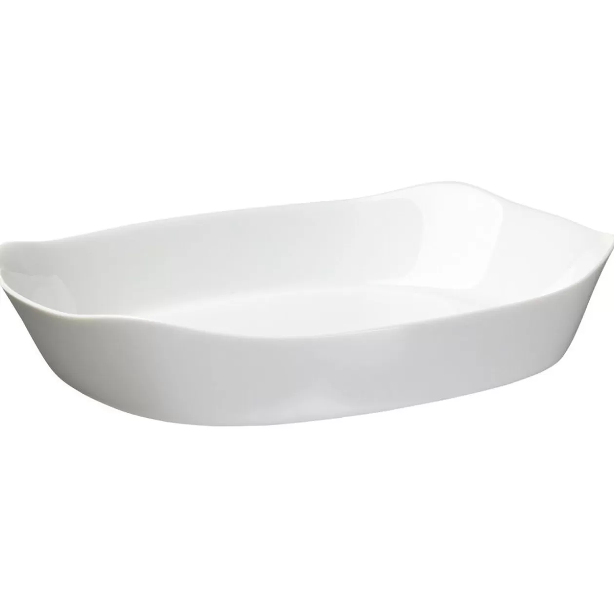 Gifi Plat rectangulaire en opale couleur blanc 30x22cm< Cuisson