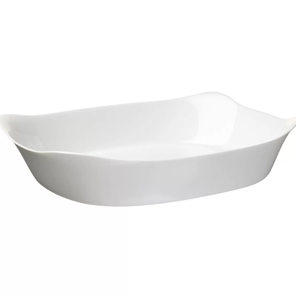 Gifi Plat rectangulaire en opale couleur blanc 38x28cm< Cuisson