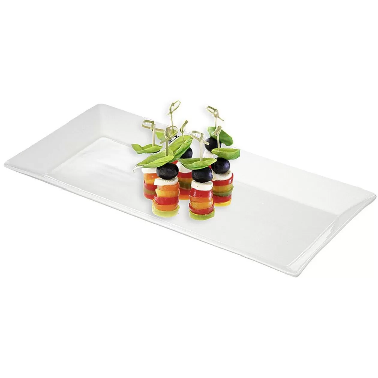 Plat service rectangle porcelaine>Gifi New