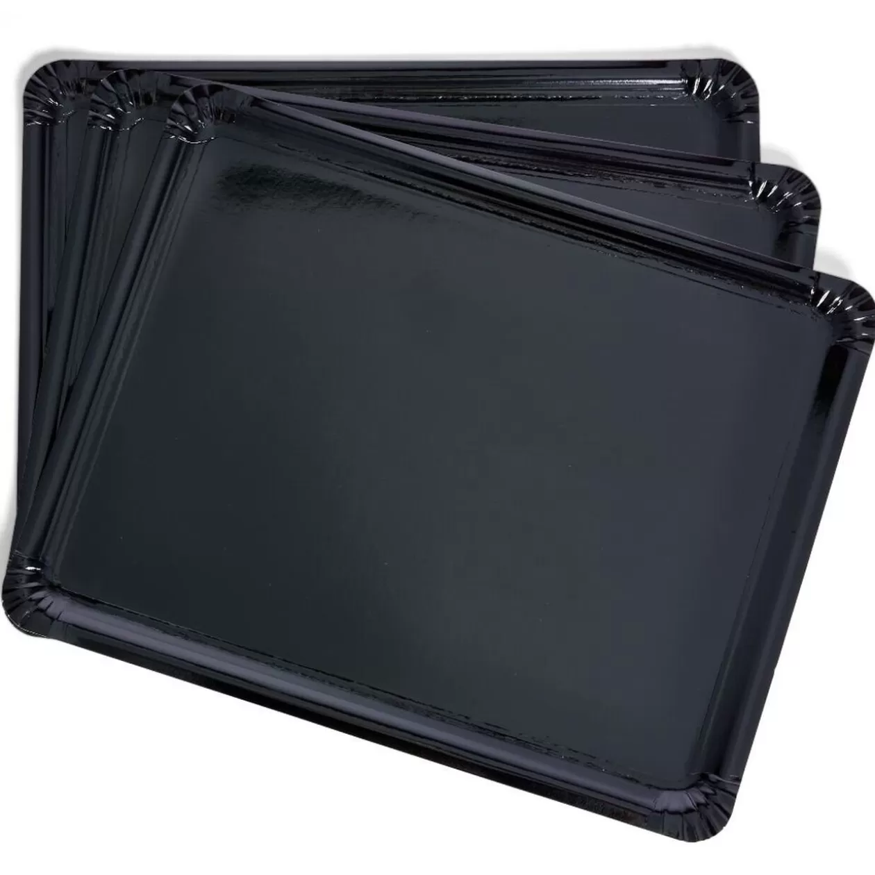Gifi Plateau carton noir 34x45,5cm x3< Vaisselle Et Accessoires De Table