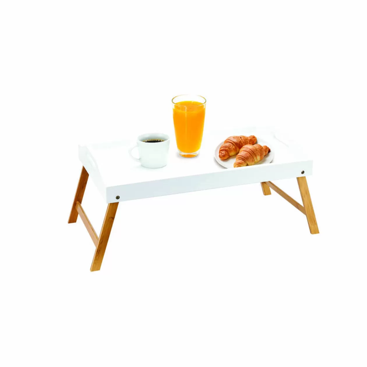 Plateau de lit blanc naturel>Gifi Store