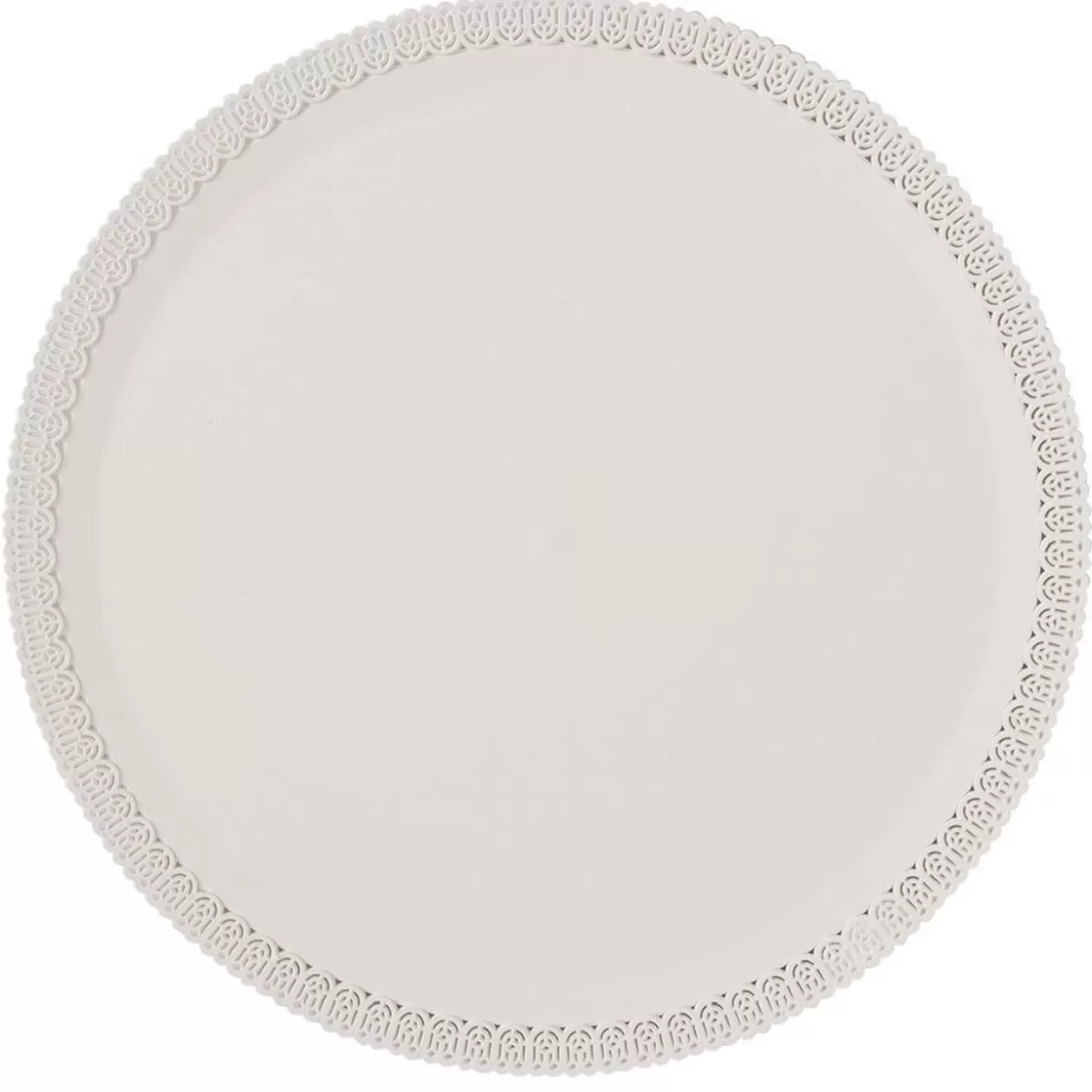 Plateau de présentation rond blanc Ø32 cm>Gifi Cheap