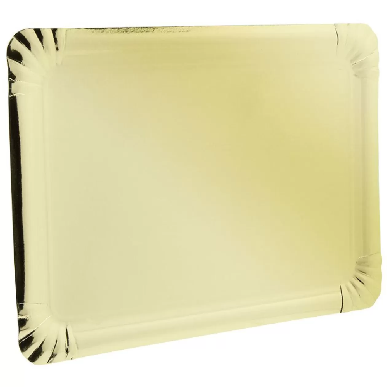 Plateau de service en carton doré x3>Gifi Fashion