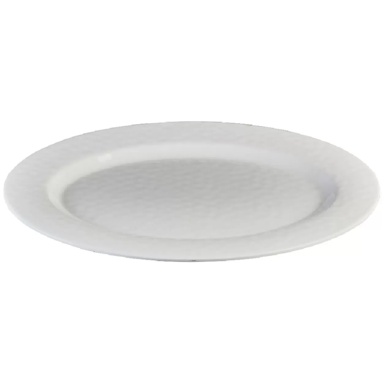 Plateau de service ovale martelé blanc>Gifi Cheap