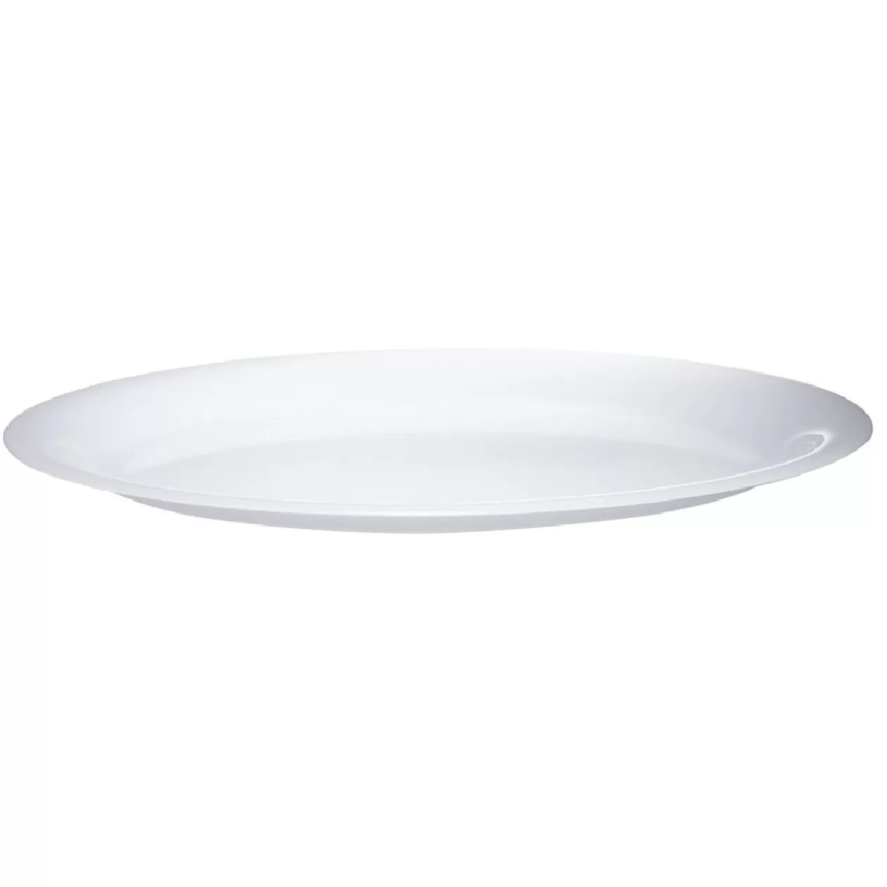 Plateau ovale plastique blanc>Gifi Hot