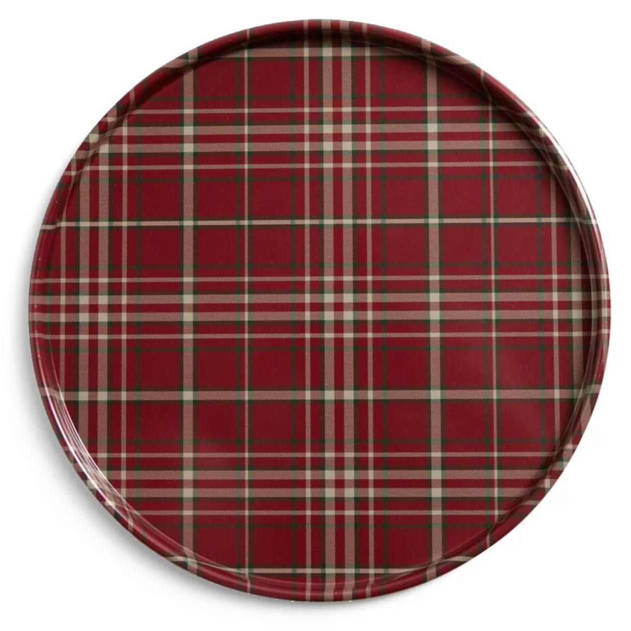Plateau rond acier Ø23cm - 2 modèles>Gifi Online