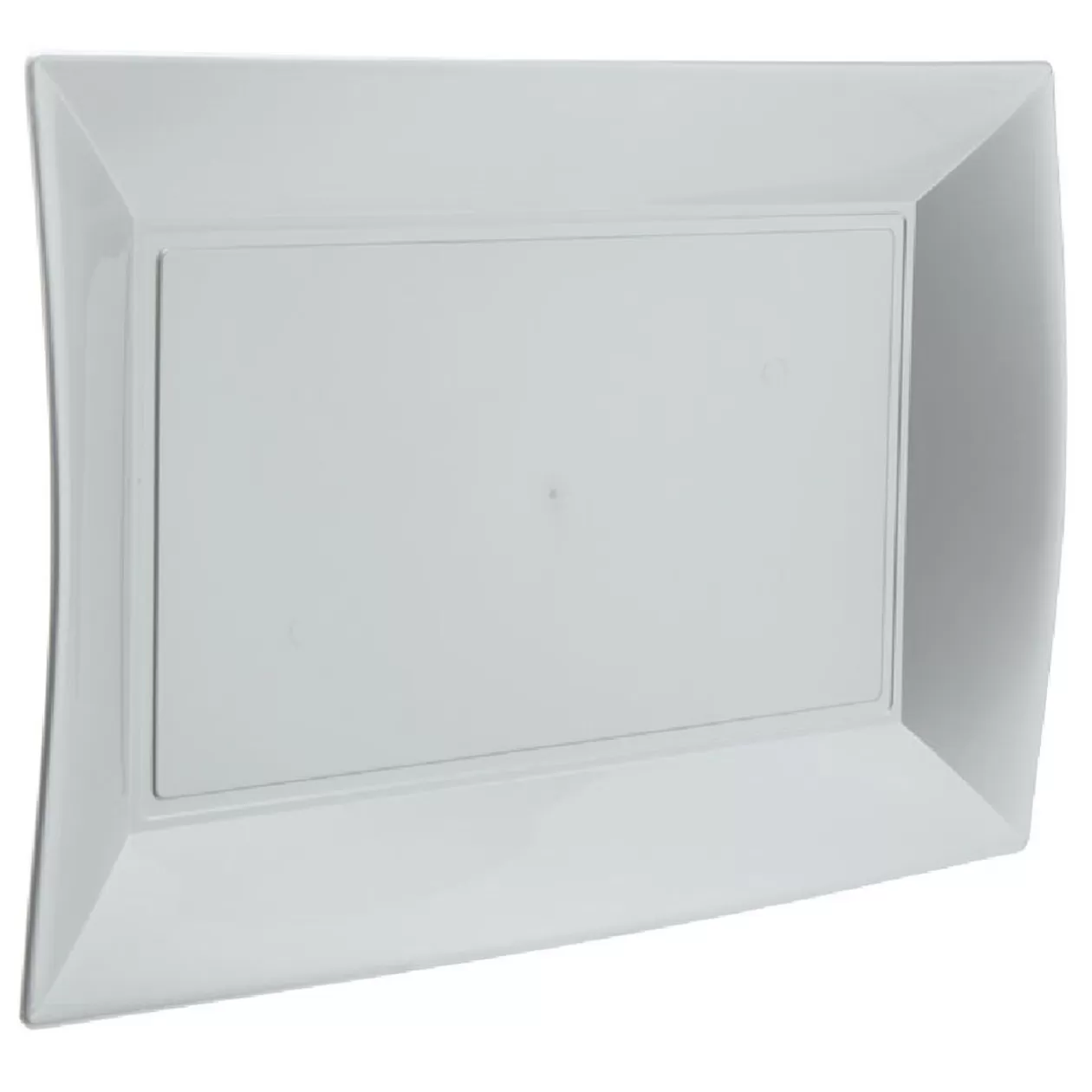 Plateau réutilisable argenté x3>Gifi Best
