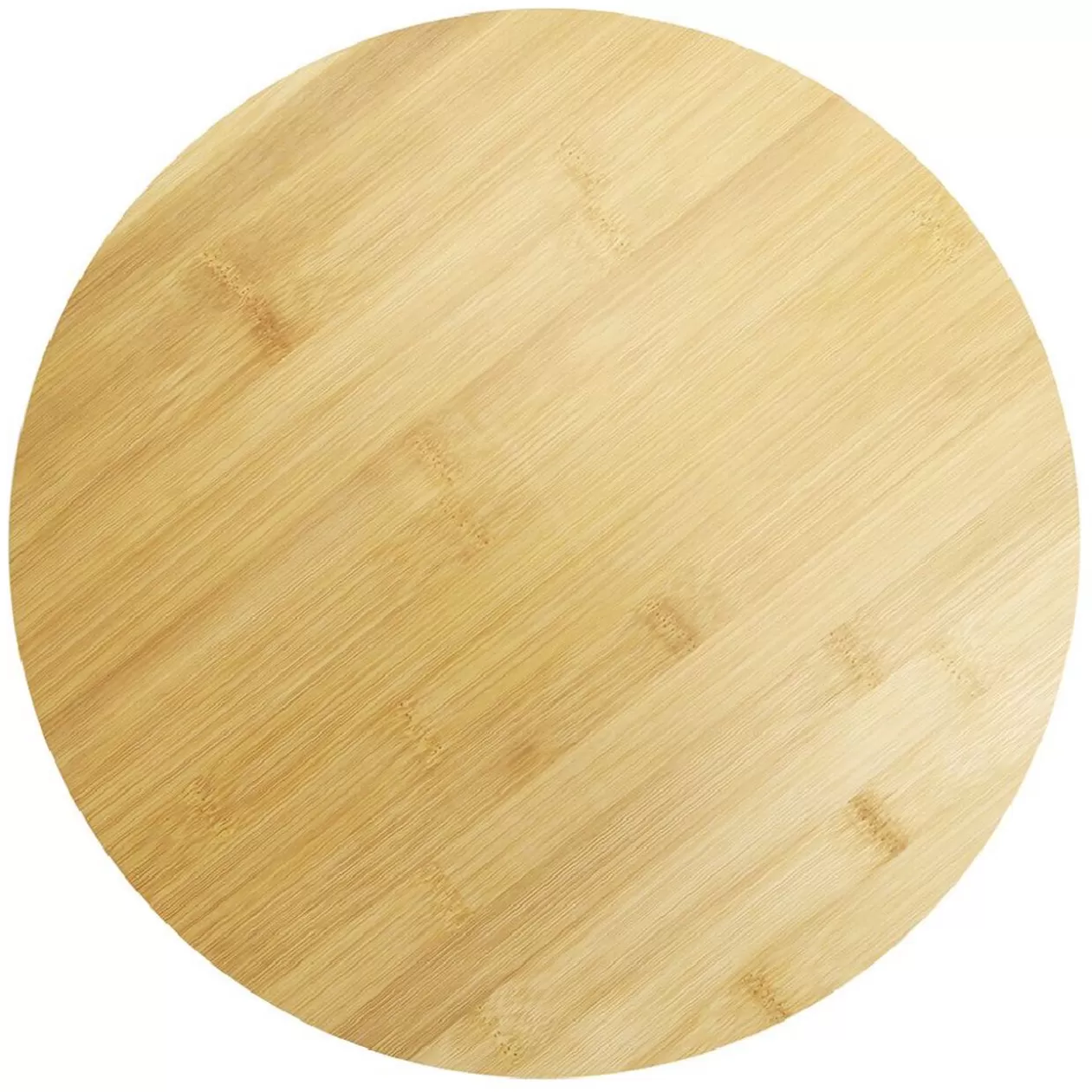 Plateau tournant en bambou naturel Ø35cm>Gifi Shop