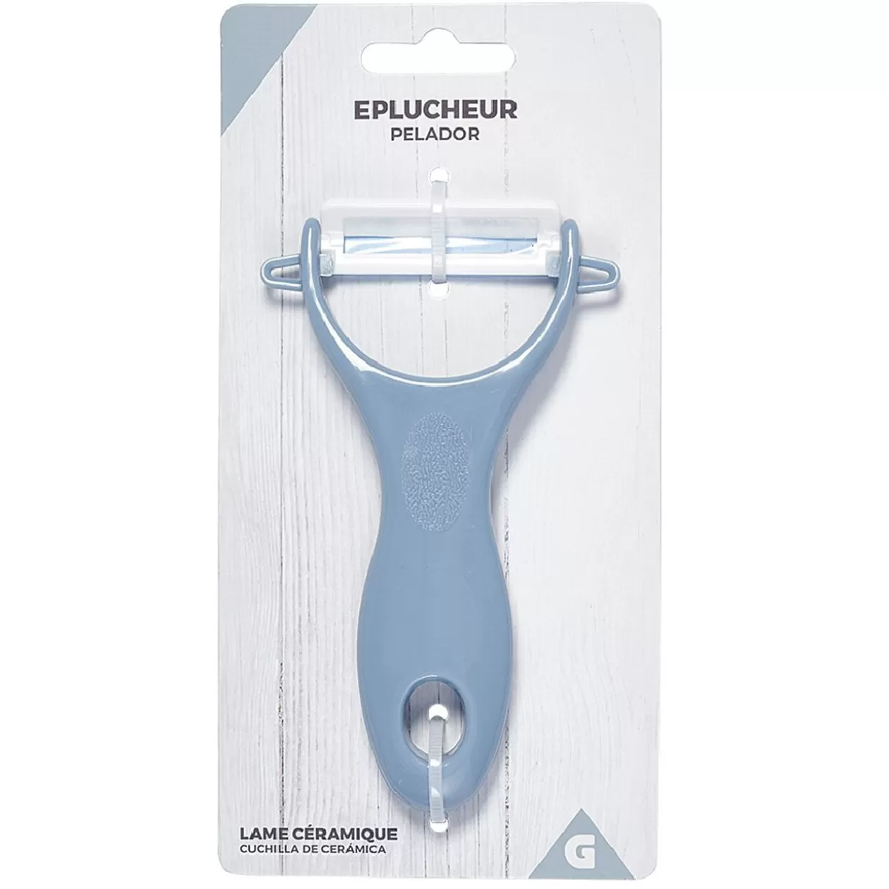 Gifi Éplucheur bleu lame céramique< Préparation Culinaire