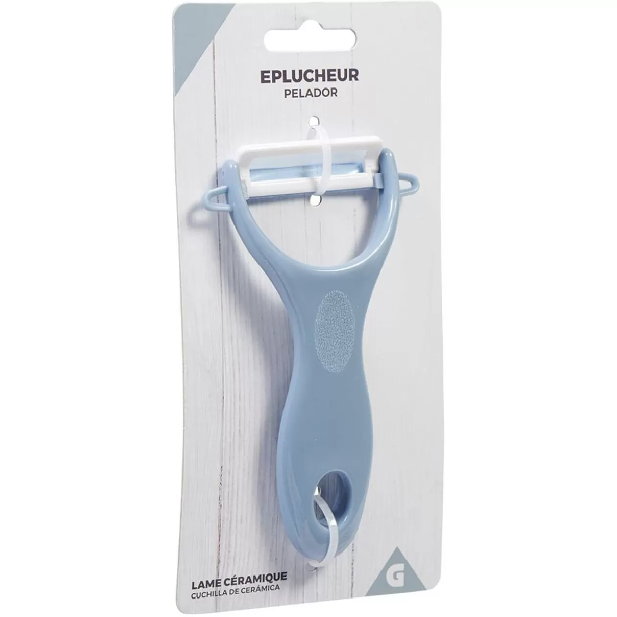 Gifi Éplucheur en céramique et silicone< Préparation Culinaire