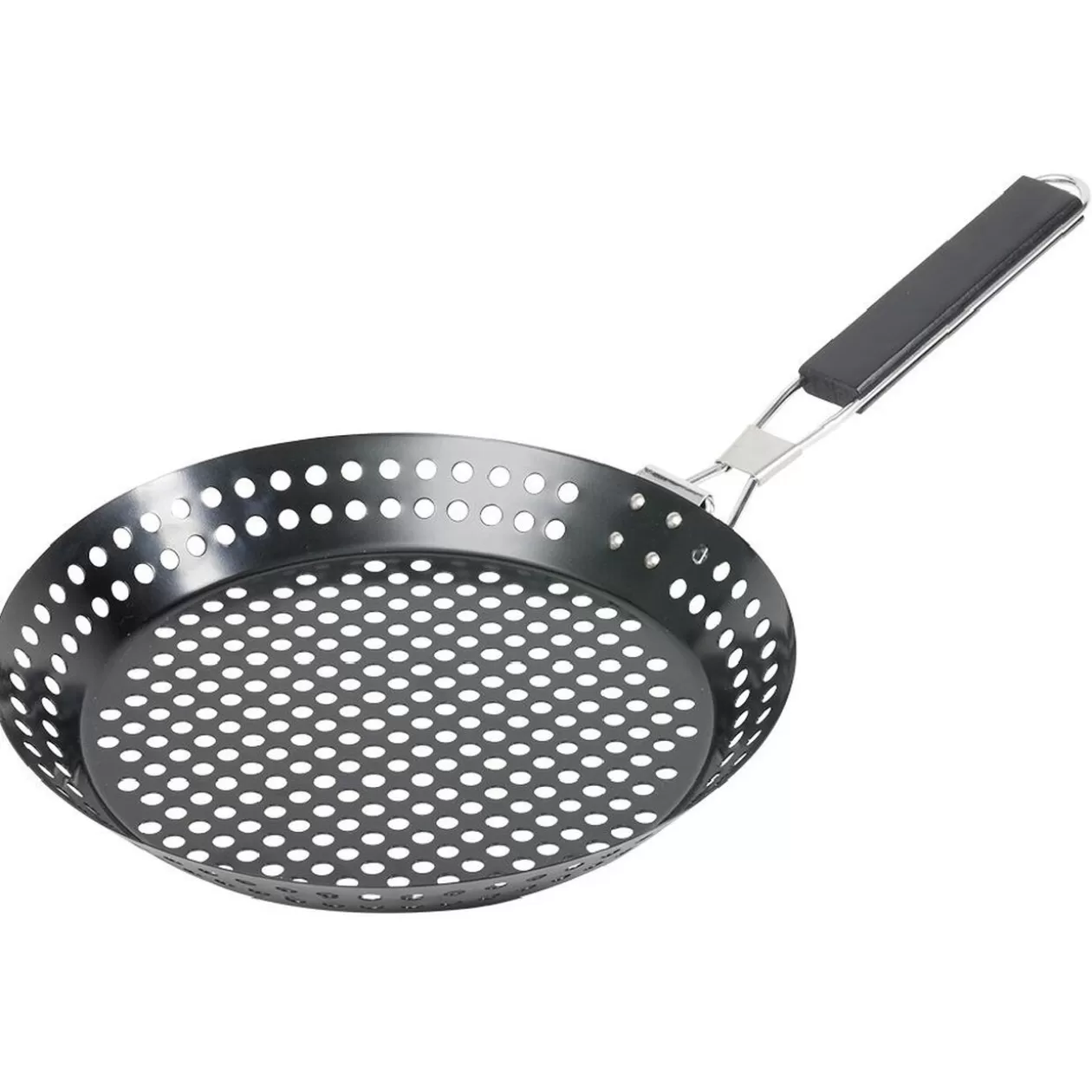 Gifi Poêle à marrons en acier au carbone Ø30,5cm< Cuisson
