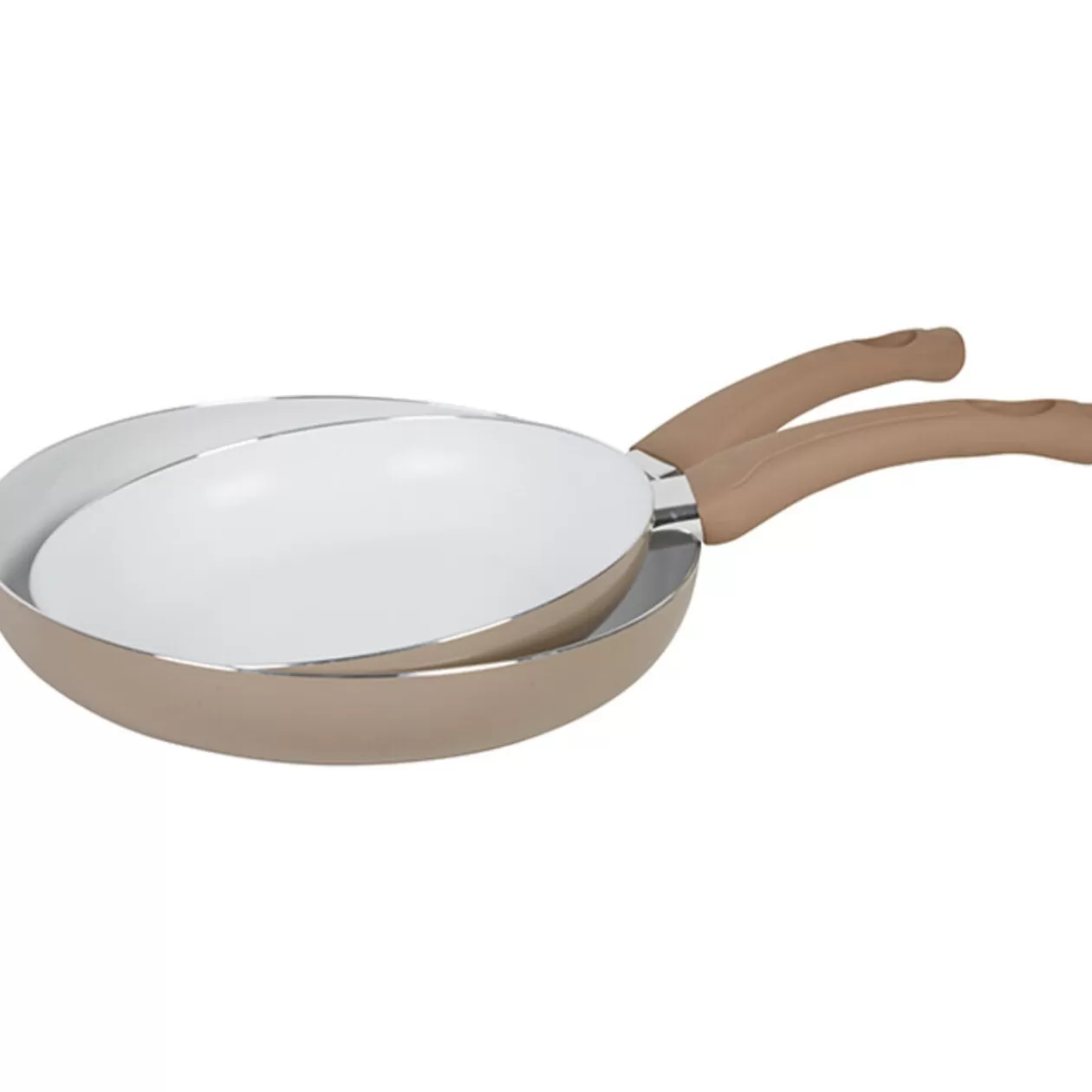 Gifi Poêle aluminium taupe x2< Cuisson