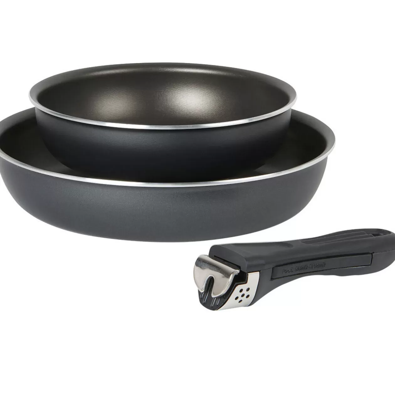 Gifi Poêle anti adhérente grise x2< Cuisson