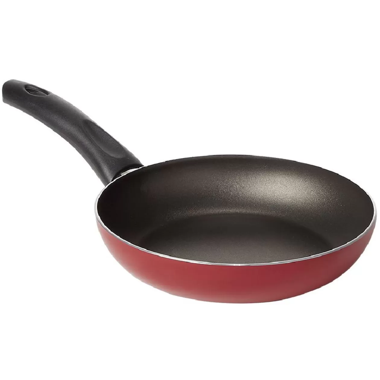 Gifi Poêle antiadhérente aluminium noir et rouge Ø20cm< Cuisson