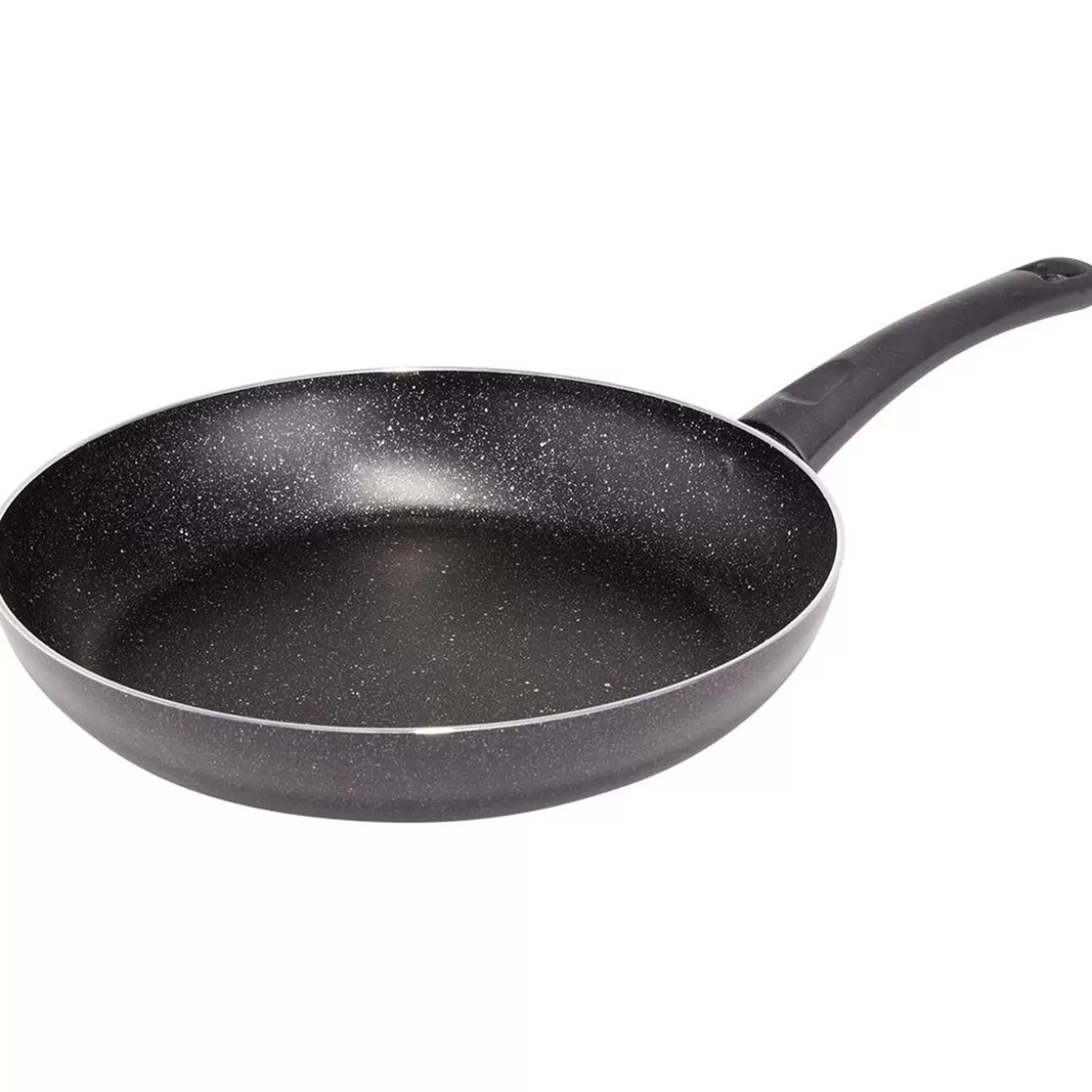 Gifi Poêle effet pierre antiadhérente noir Ø28cm< Cuisson