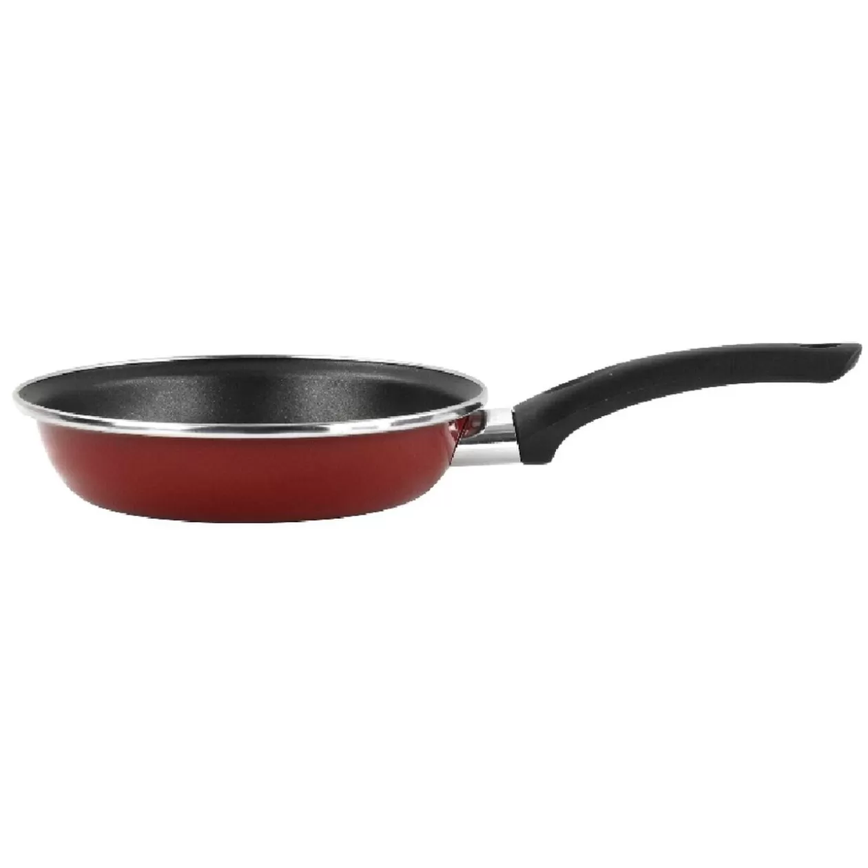 Gifi Poêle ronde inscription Healthy Cooking rouge et noir< Cuisson