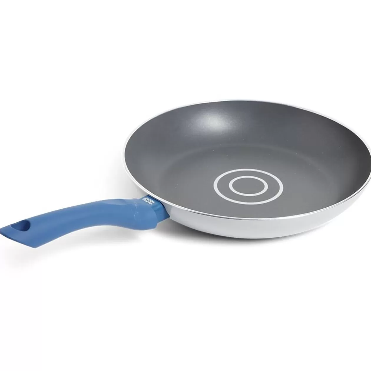 Gifi Poêle tous feux Ø24cm aluminium gris et bleu< Cuisson