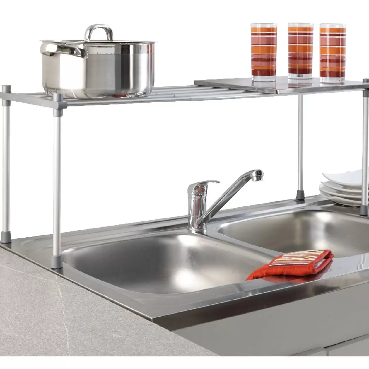 Gifi Pont évier extensible< Rangement De Cuisine