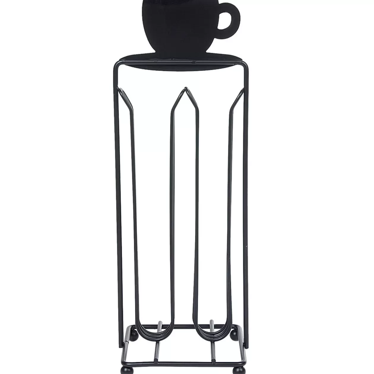 Gifi Porte capsules à café en métal design tasse noir< Rangement De Cuisine