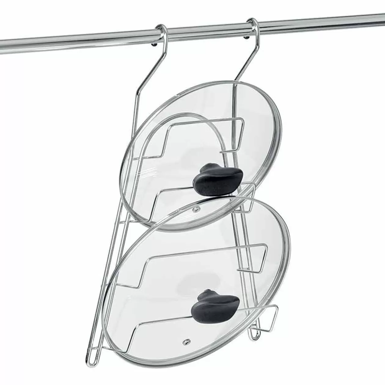 Gifi Porte couvercle en inox pour barre de crédence< Rangement De Cuisine