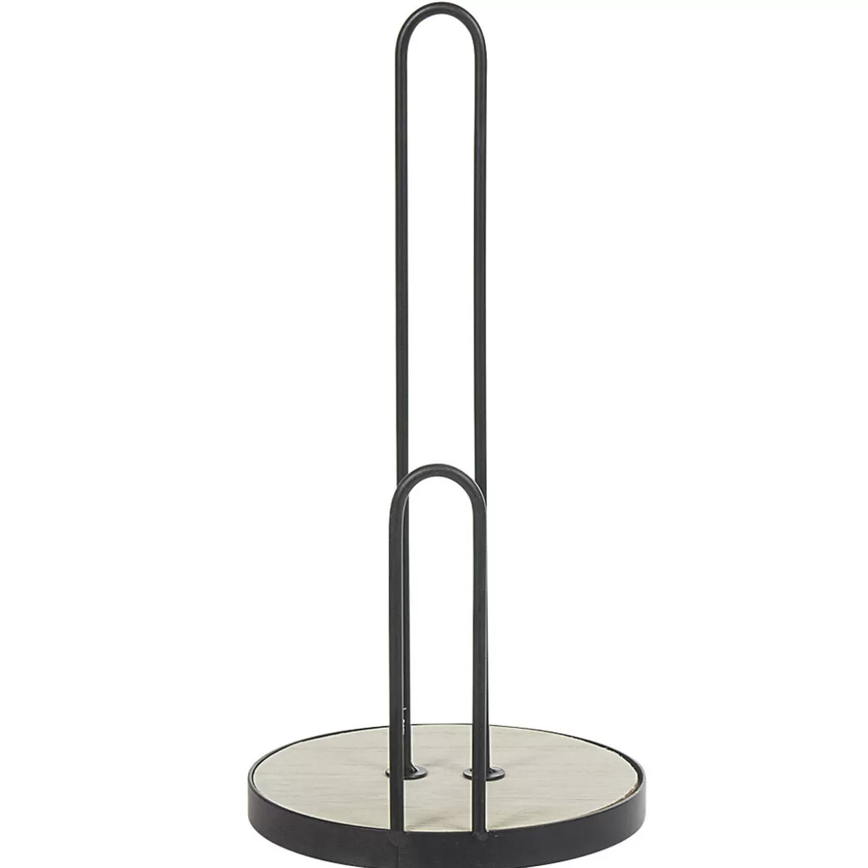 Gifi Porte essuie-tout métal bambou beige noir< Rangement De Cuisine
