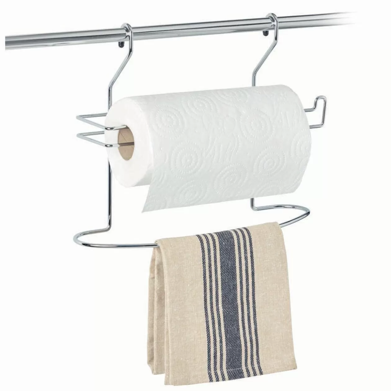 Gifi Porte rouleau essuie-tout en inox pour barre de crédence< Rangement De Cuisine