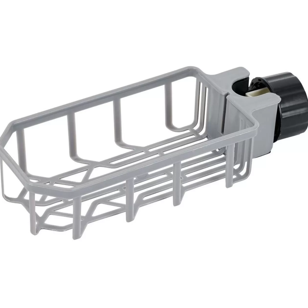 Gifi Porte-éponge pour robinet plastique gris - L.20xl.9xH.5cm< Rangement De Cuisine