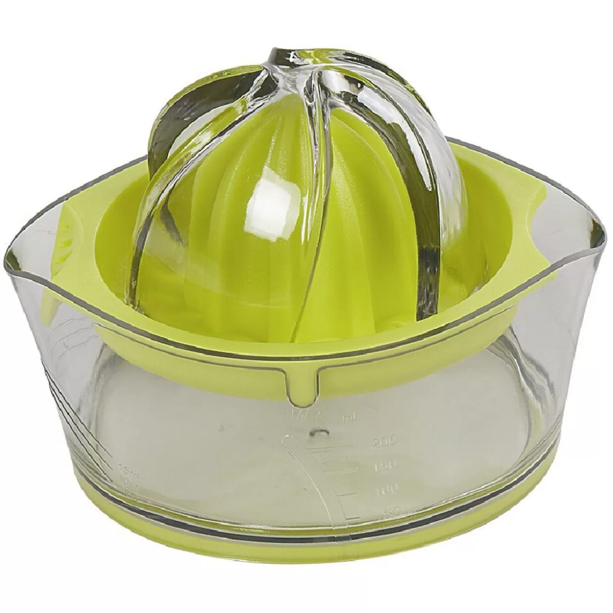 Gifi Presse agrumes avec réservoir transparent vert< Préparation Culinaire