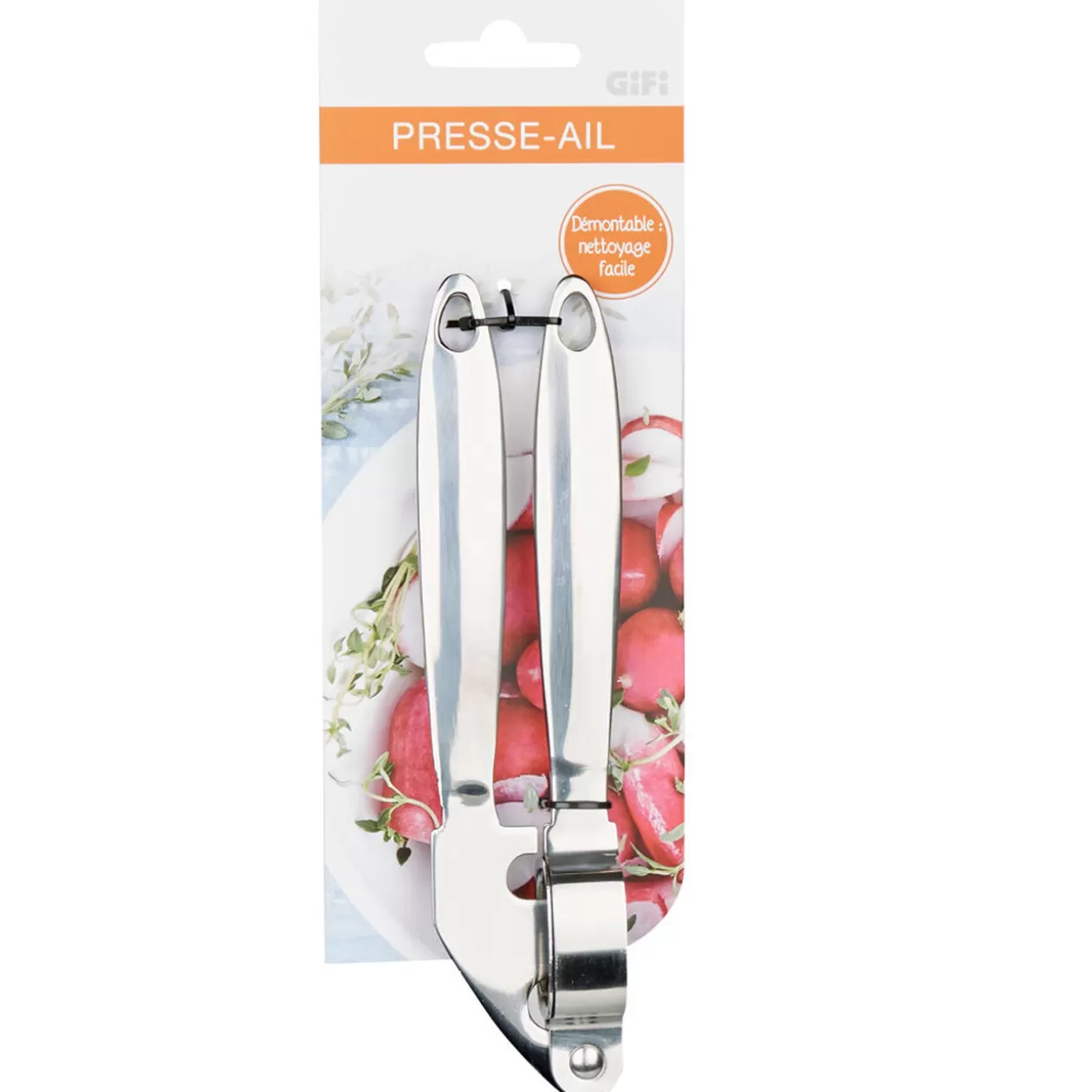 Gifi Presse ail inox avec videur< Préparation Culinaire