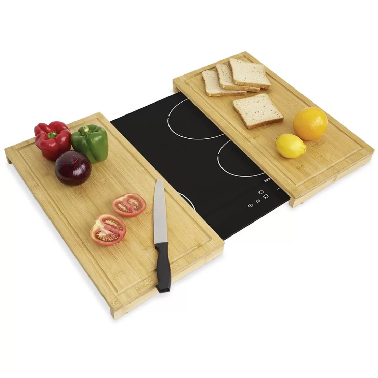 Gifi Protection plaque et planche à découper bois x2< Cuisson