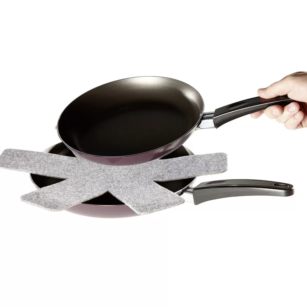Gifi Protège poêle feutrine x2< Cuisson