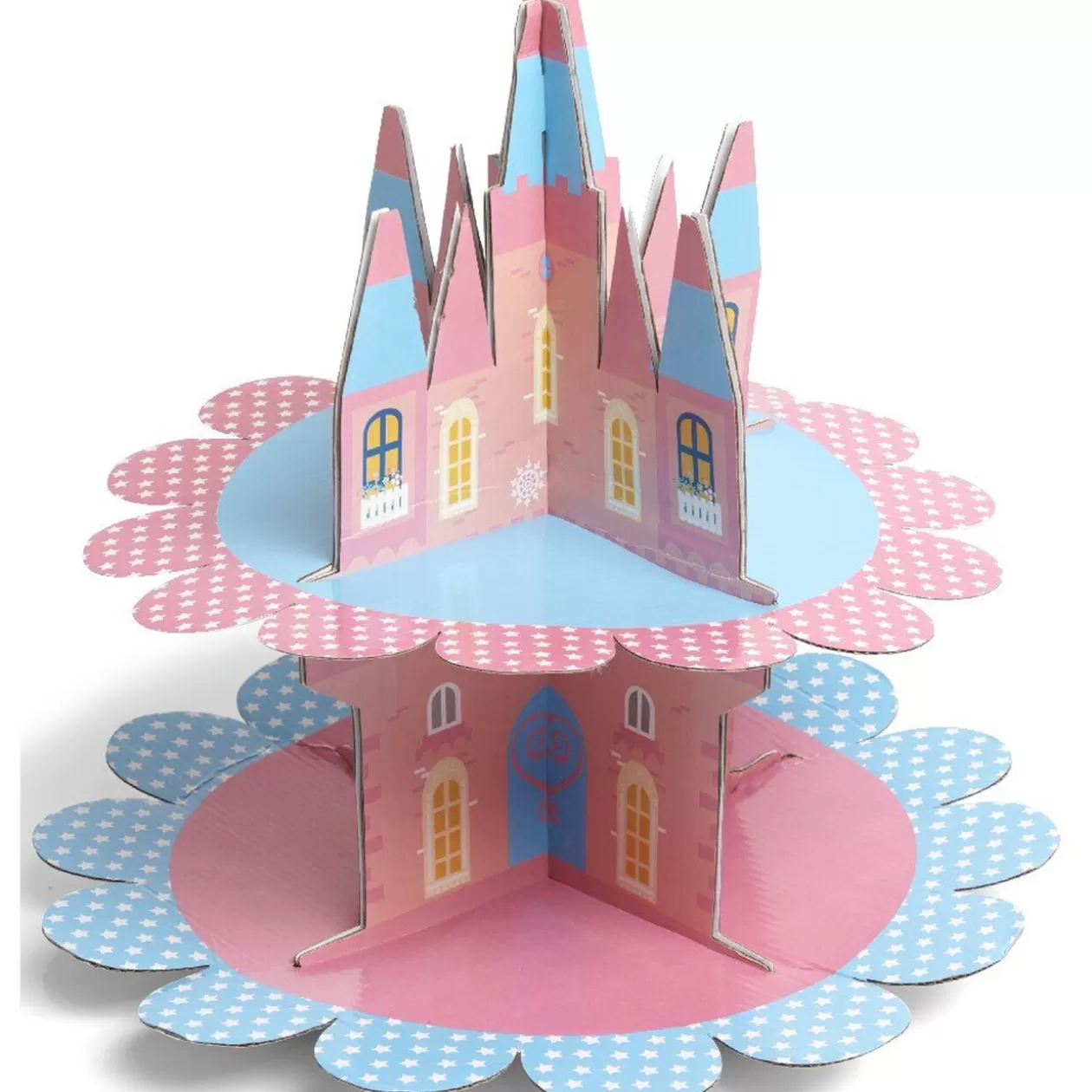 Présentoir à gâteaux en forme de château>Gifi New