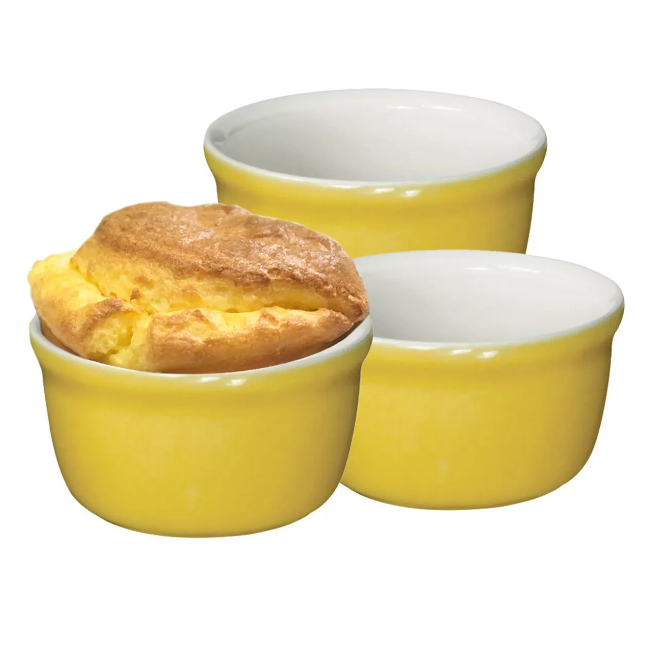 Gifi Ramequin blanc rond x3< Cuisson