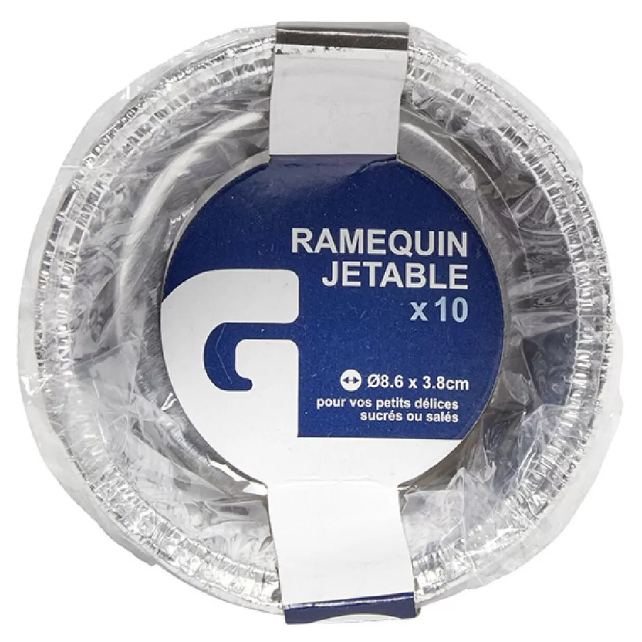 Gifi Ramequin en aluminium diamètre 8,6cm par 10< Cuisson