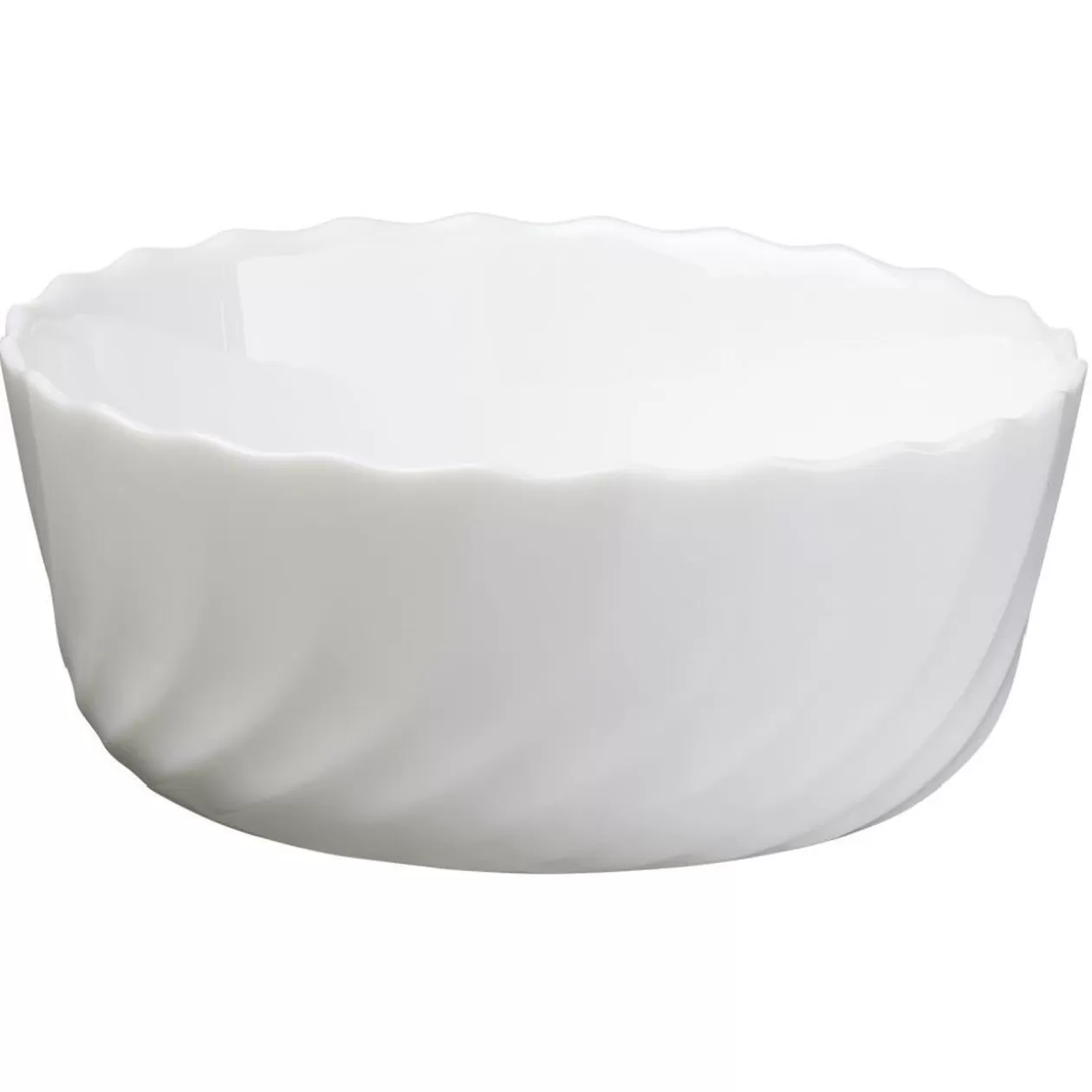 Gifi Ramequin en céramique blanc forme rond< Cuisson