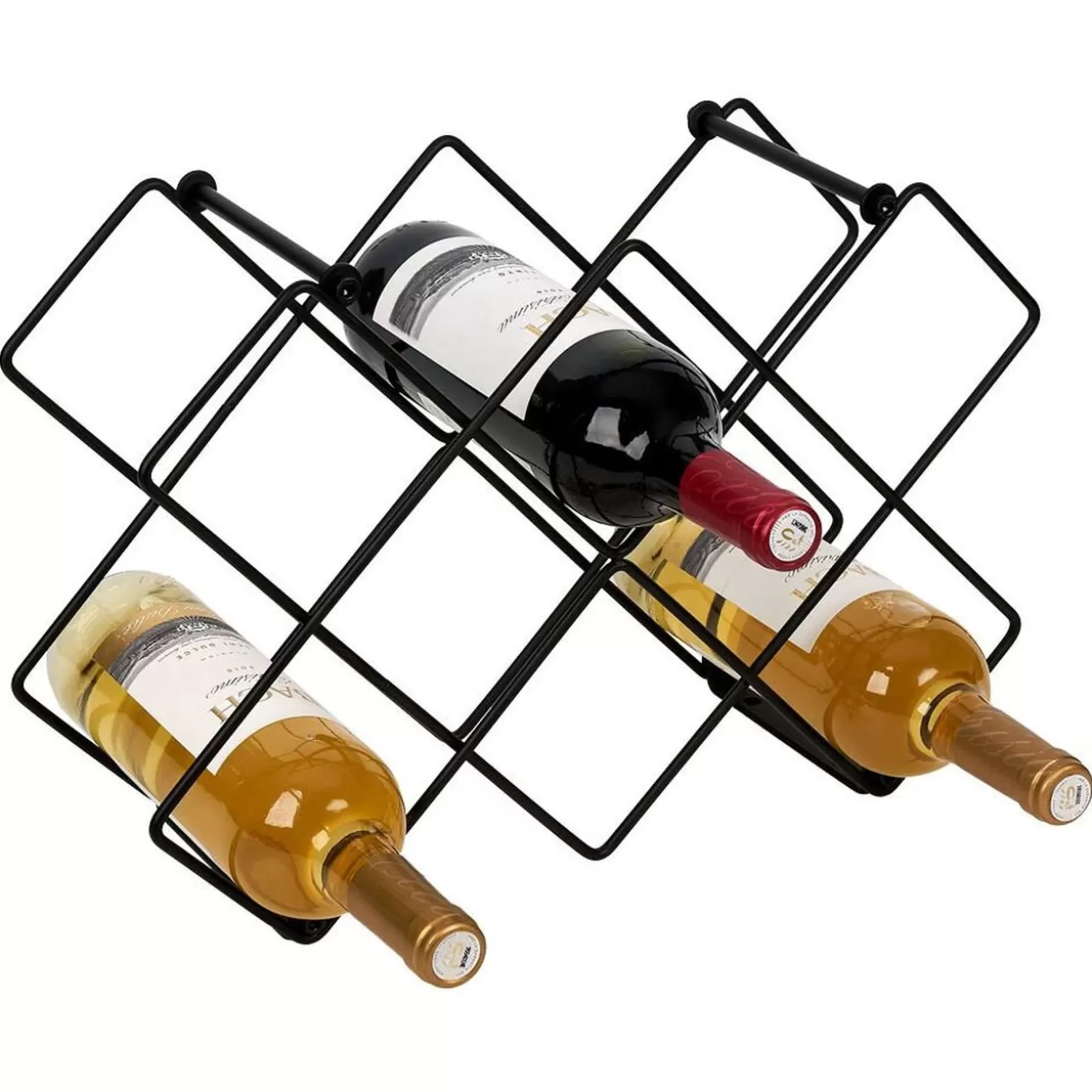 Gifi Range bouteille en fer 42x14x28 cm< Rangement De Cuisine