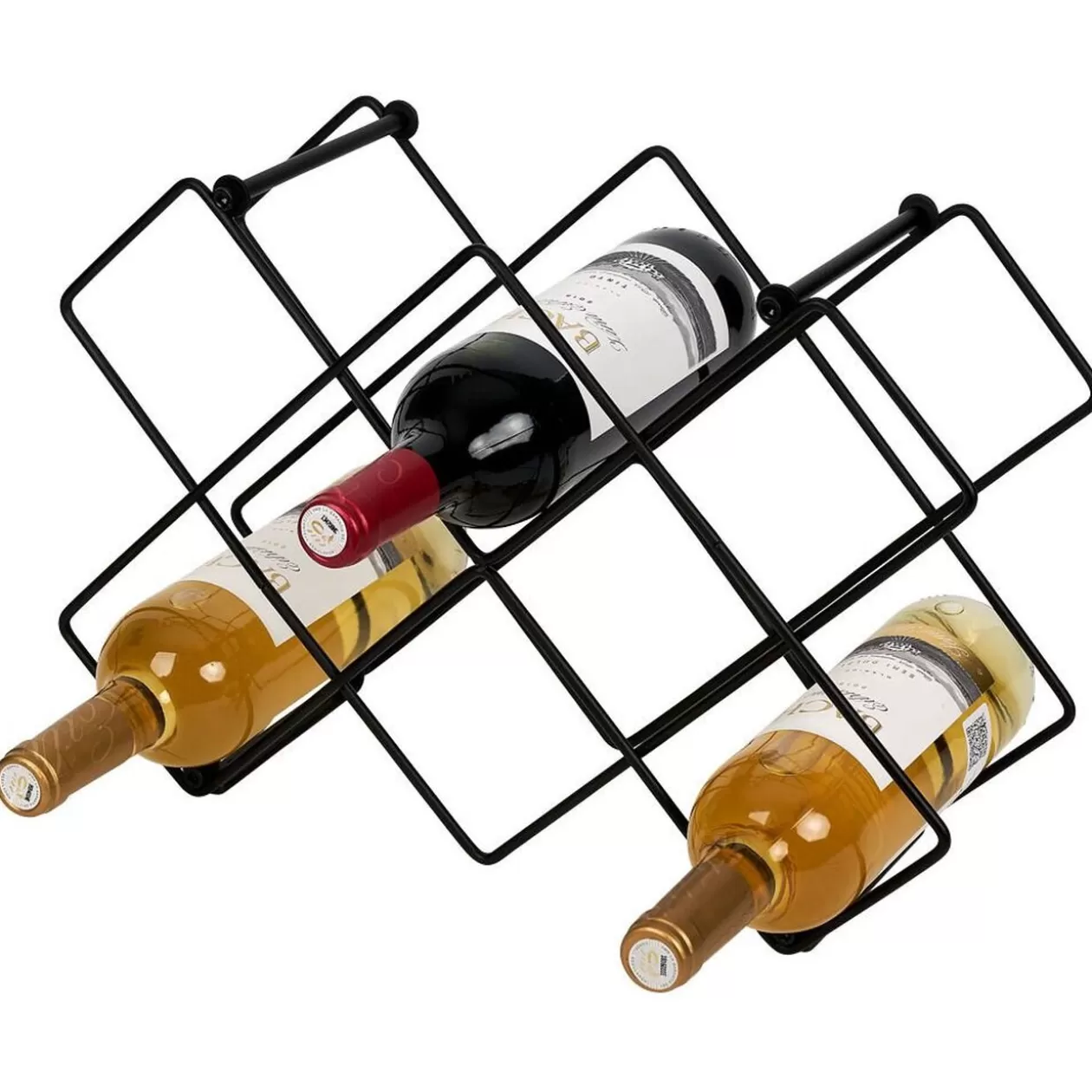 Gifi Range bouteille en fer 42x14x28 cm< Rangement De Cuisine