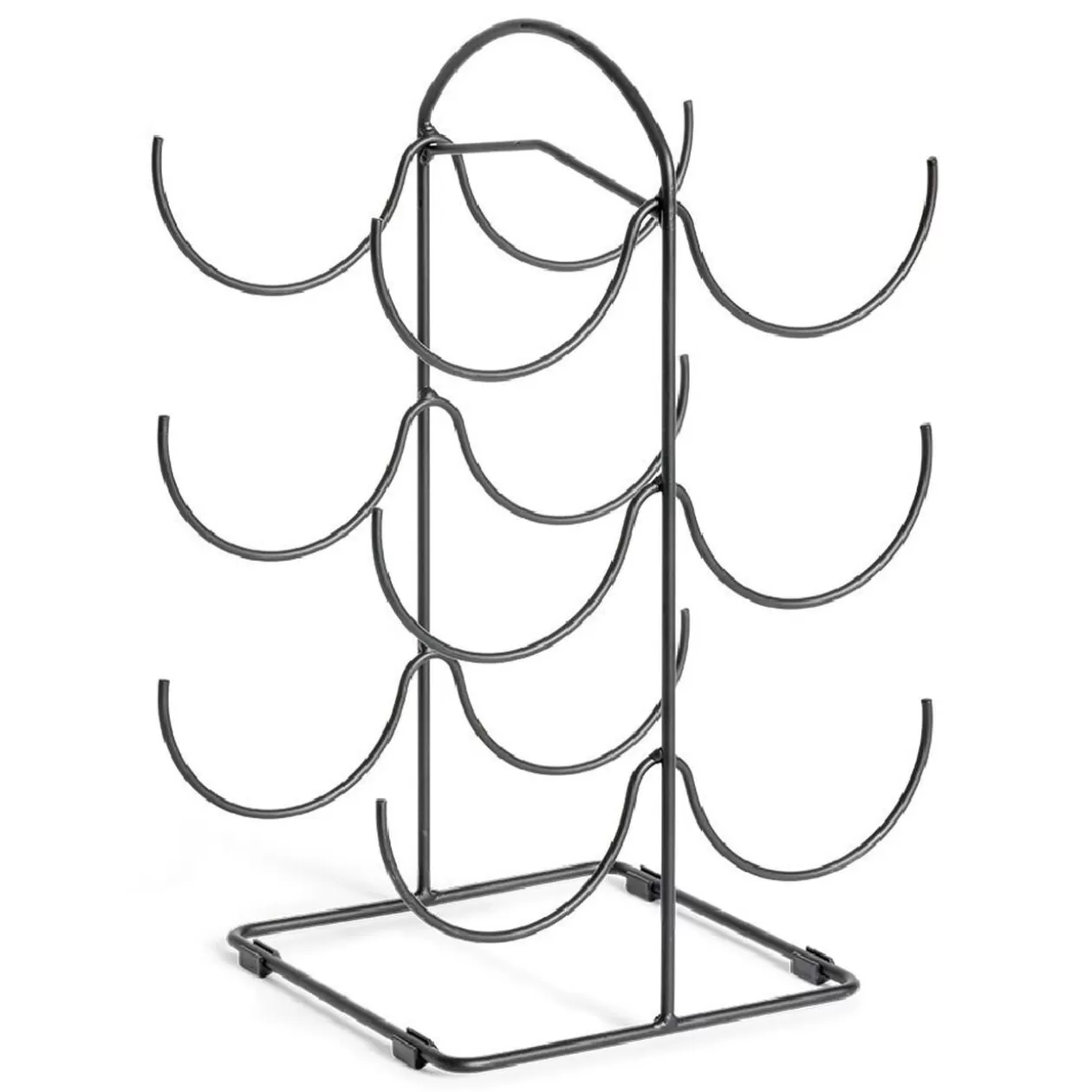 Gifi Range bouteille vertical 6 emplacements métal 19x25xH40cm< Rangement De Cuisine