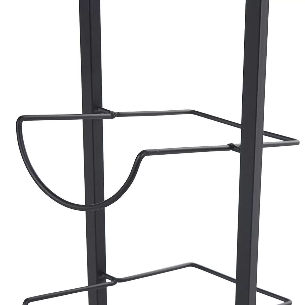 Gifi Range bouteilles 6 compartiments métal noir< Rangement De Cuisine