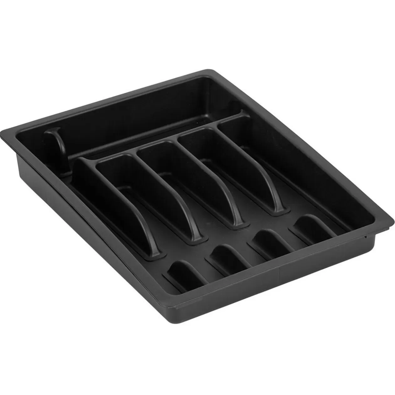 Gifi Range couverts extensible plastique noir< Rangement De Cuisine