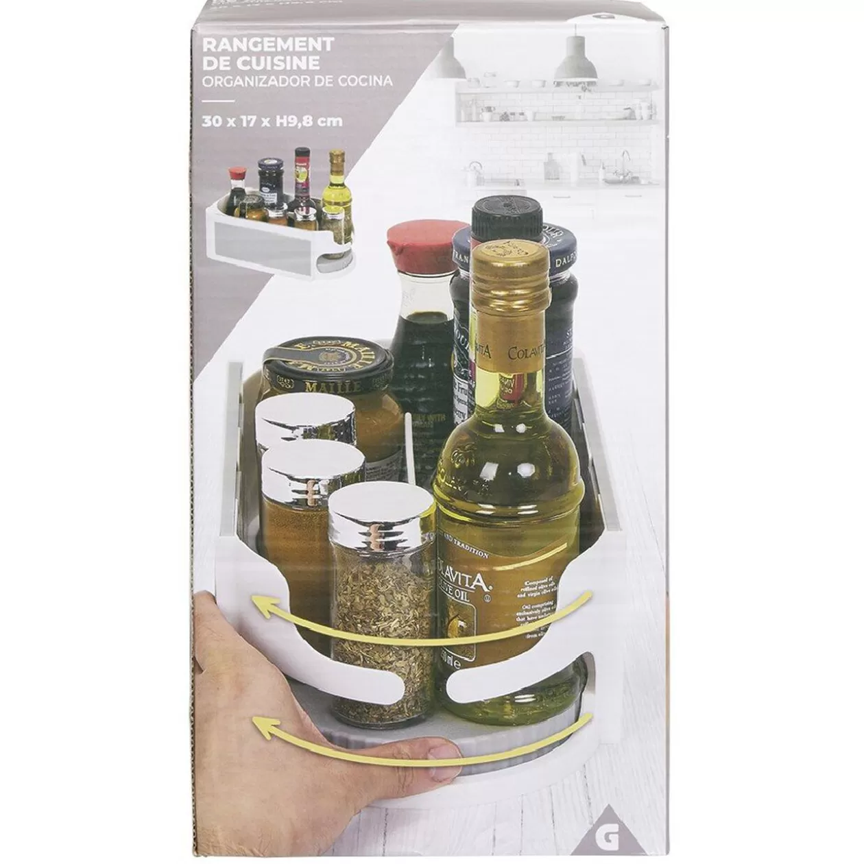 Gifi Rangement à condiments ou épices rotatif< Conservation Alimentaire