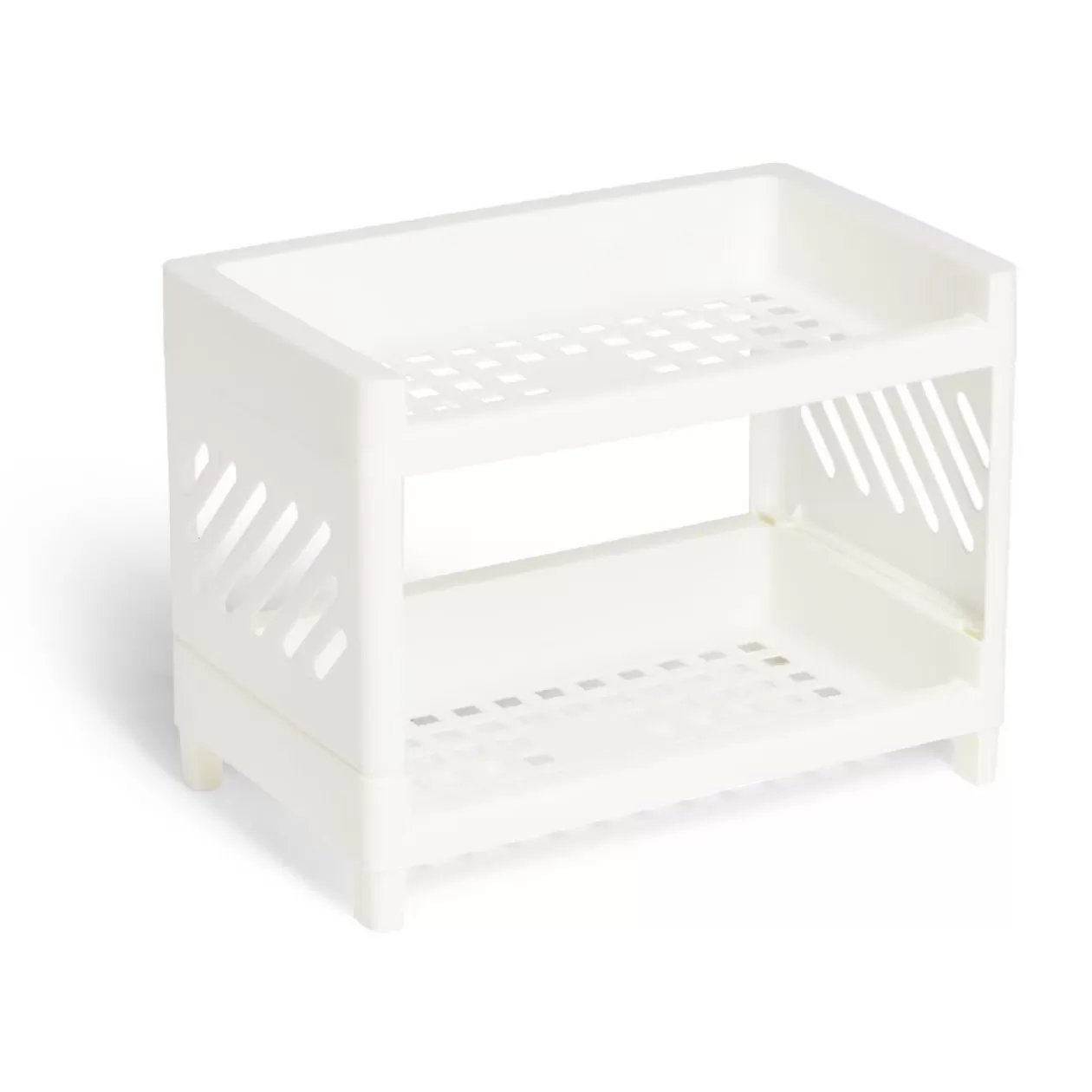 Gifi Rangement à épices Sun Day polypropylène blanc L24x18xH14,5cm< Rangement De Cuisine
