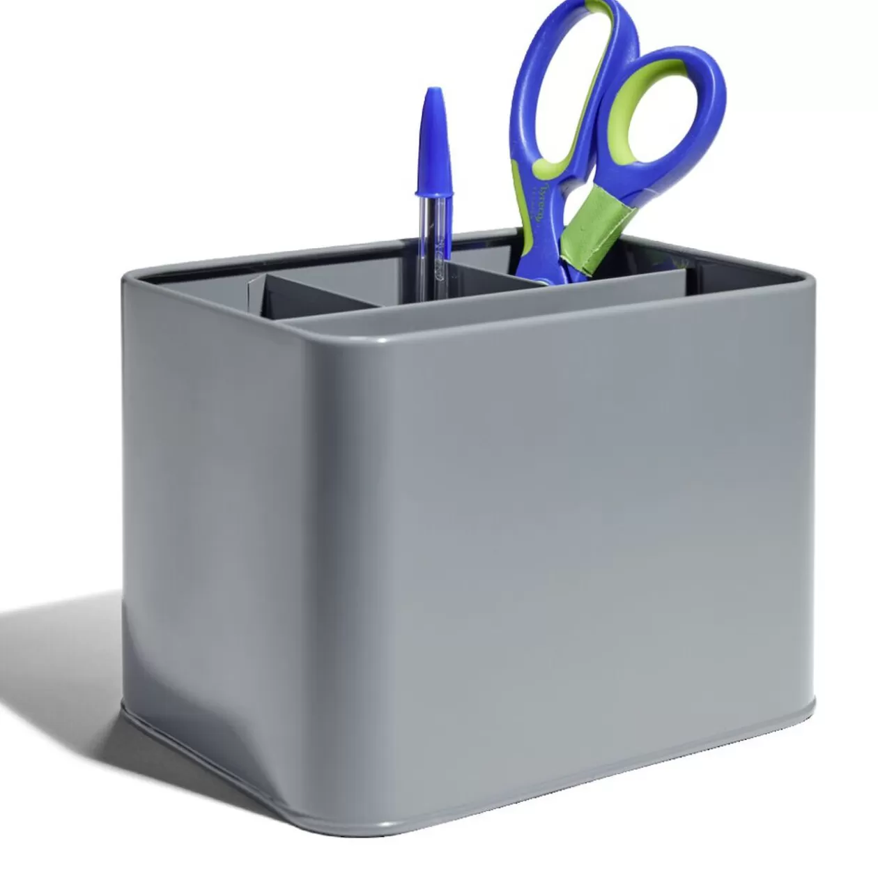 Gifi Rangement couverts fer gris 17x13xH12cm< Rangement De Cuisine