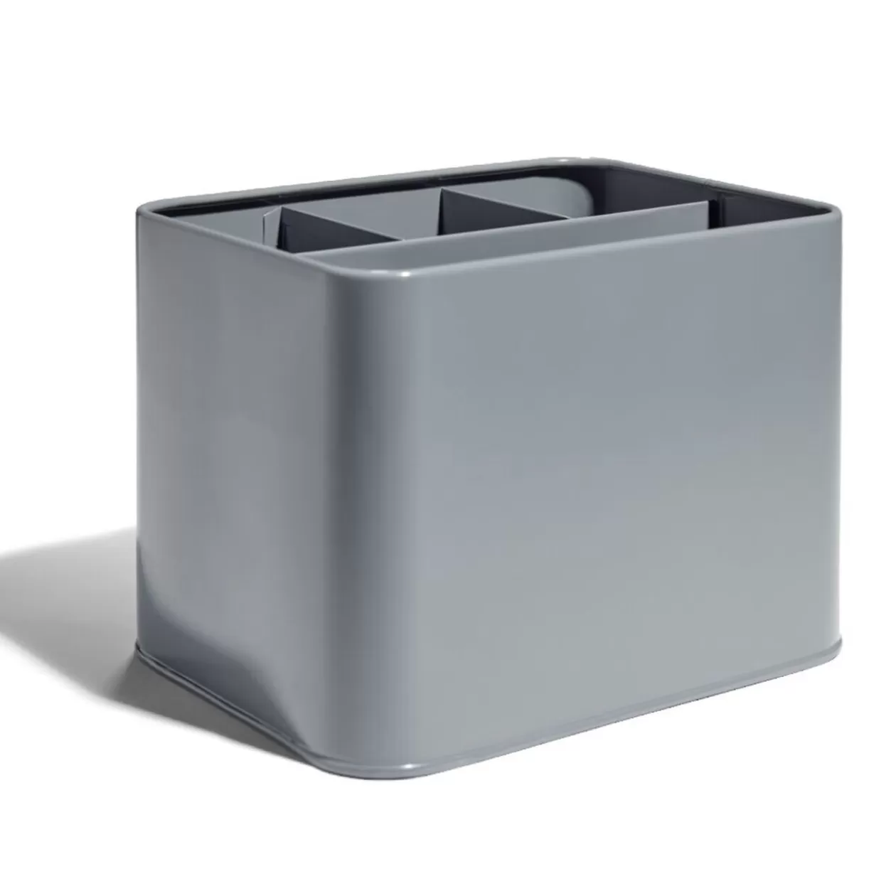 Gifi Rangement couverts fer gris 17x13xH12cm< Rangement De Cuisine