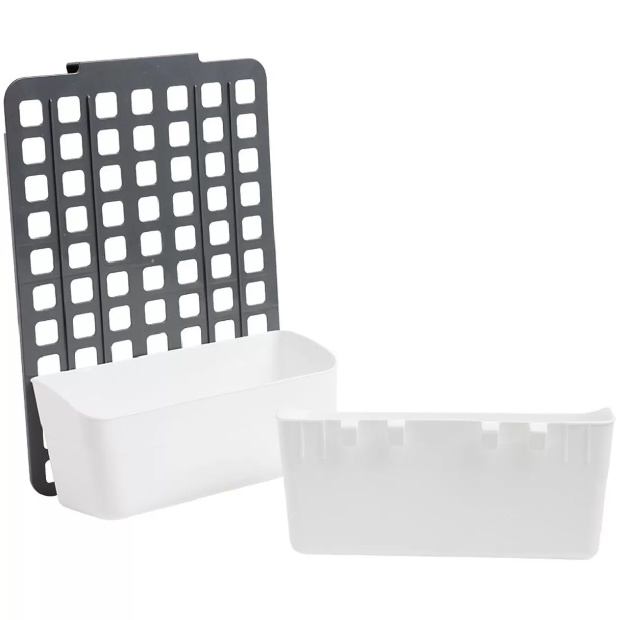 Gifi Rangement de porte ajustable gris< Rangement De Cuisine