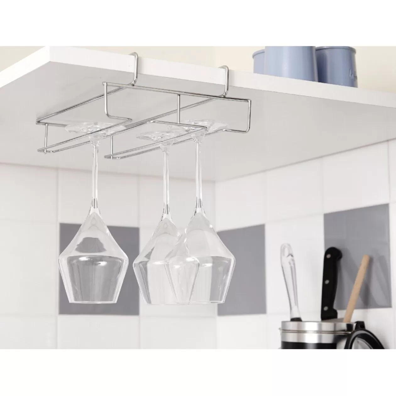 Gifi Rangement pour verres à pied< Rangement De Cuisine
