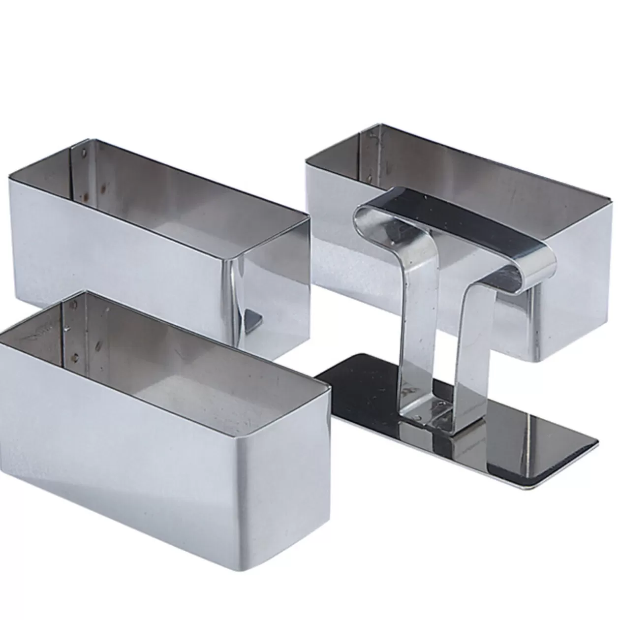 Gifi Rectangle de présentation x3 et poussoir< Cuisson