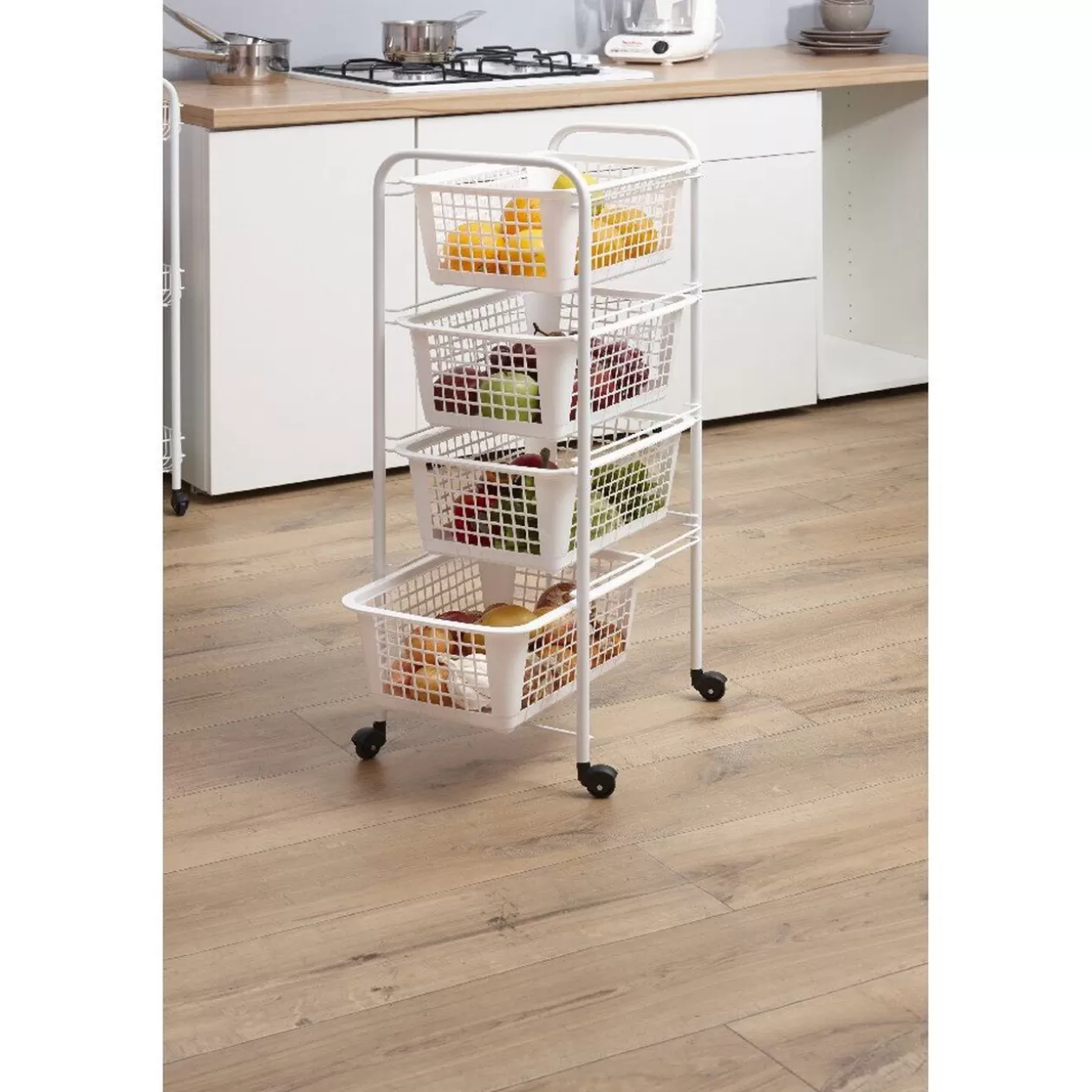 Gifi Resserre à légumes blanche< Rangement De Cuisine