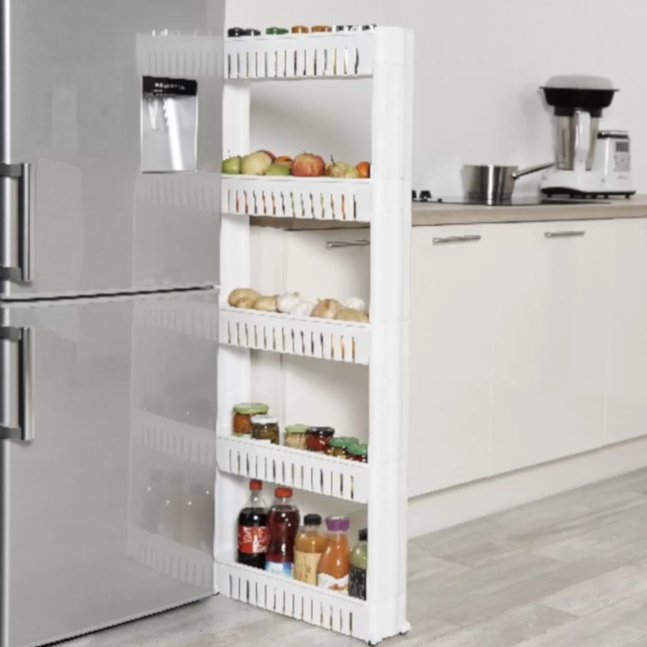 Gifi Resserre légumes desserte cuisine 5 niveaux< Rangement De Cuisine