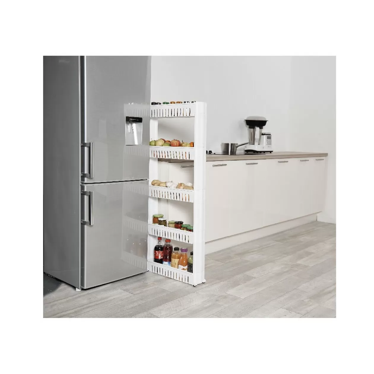 Gifi Resserre légumes desserte cuisine 5 niveaux< Rangement De Cuisine